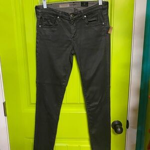 AG Adriano Goldschmied Charcoal Skinny Jeans